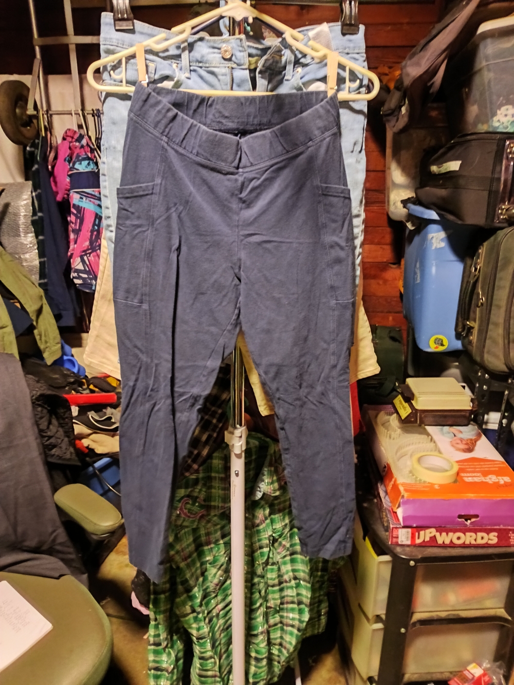 Old Navy Women's Navy Blue Corduroy Pants